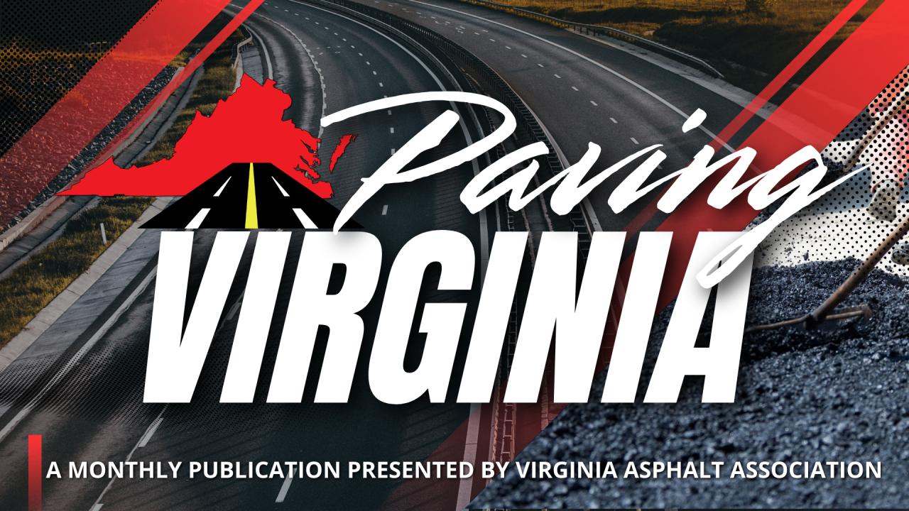 Paving Virginia publication cover